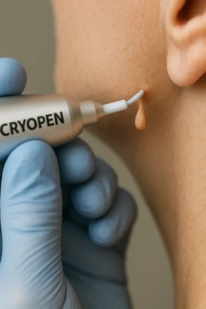 Cryopen for skin tags removal Billingshurst speak to our team today!